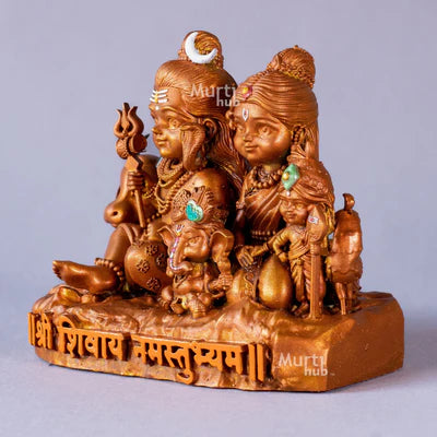 Shiv Parivar – Divine Harmony for car dashboard