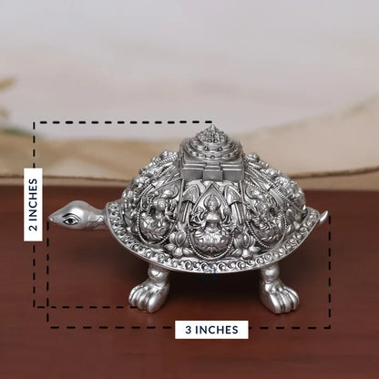 Ashtalakshmi Tortoise with Shree Yantra
